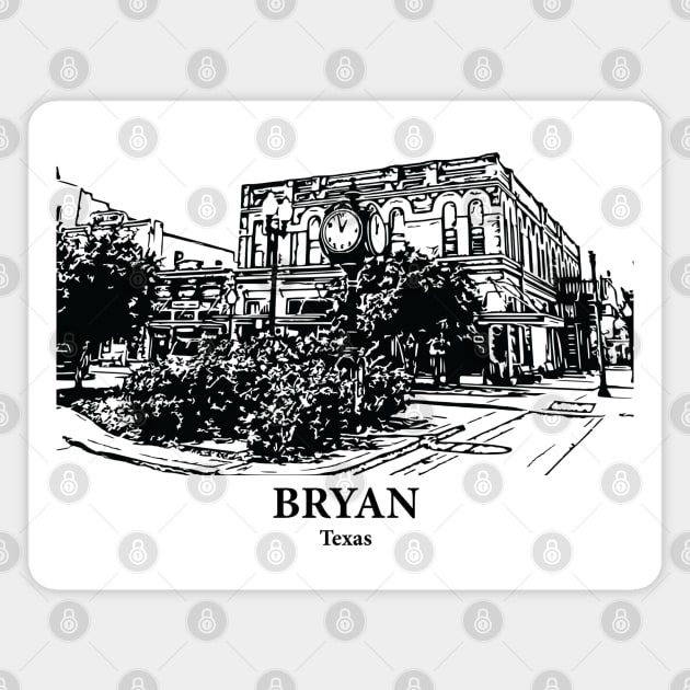 Bryan - Texas Magnet by Lakeric